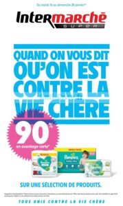 Promo Night Pants Taille 5 x35 Pampers chez Intermarché Hyper