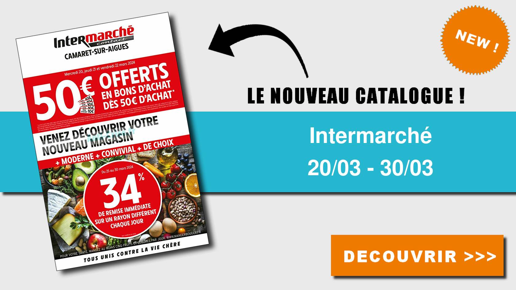 intermarché contact camaret sur aigues