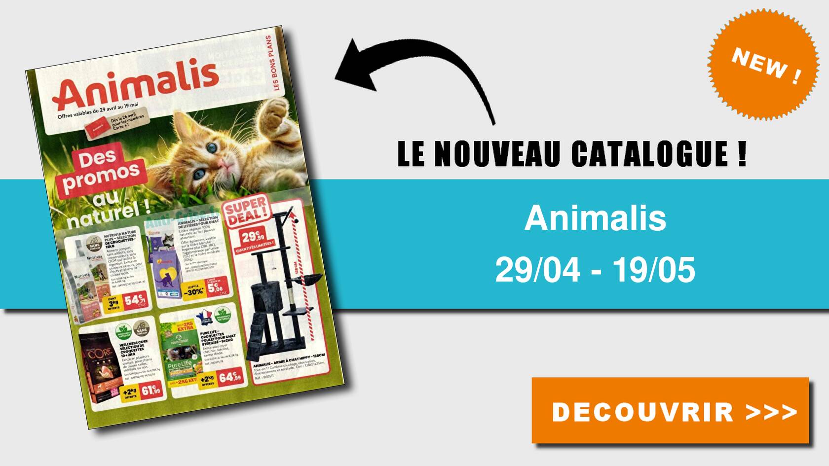 Anti-crise.fr | Catalogue Animalis du 29 avril au 19 mai 2024ANIMALIS ...