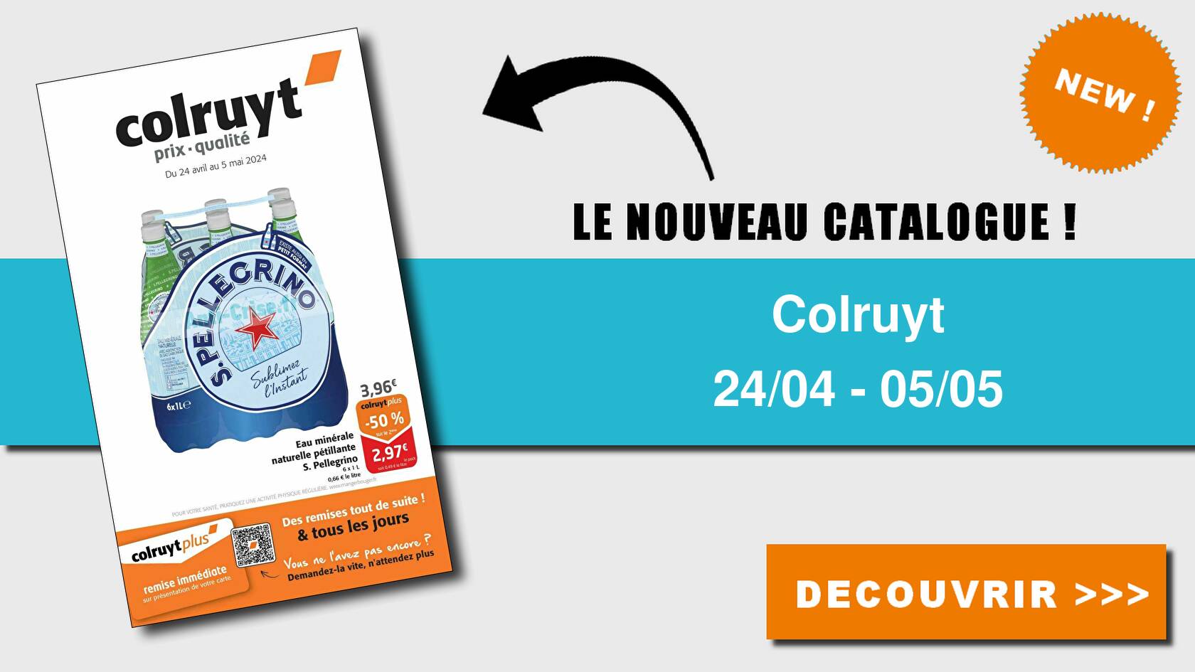 Anti-crise.fr | Catalogue Colruyt du 24 avril au 05 mai 2024COLRUYT : le  nouveau catalogue du 24 avril au 05 mai 2024 est disponible! Ne manquez pas  les réductions du catalogue.