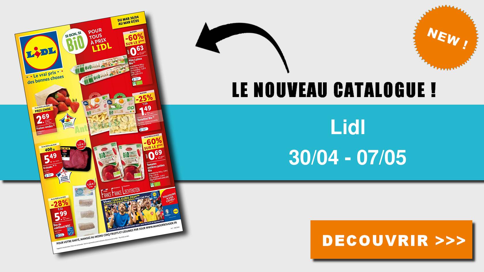 Anti-crise.fr | Catalogue Lidl du 30 avril au 07 mai 2024LIDL : le nouveau  catalogue du 30 avril au 07 mai 2024 est disponible! Découvrez ce qui se  cache dans le dernier catalogue.