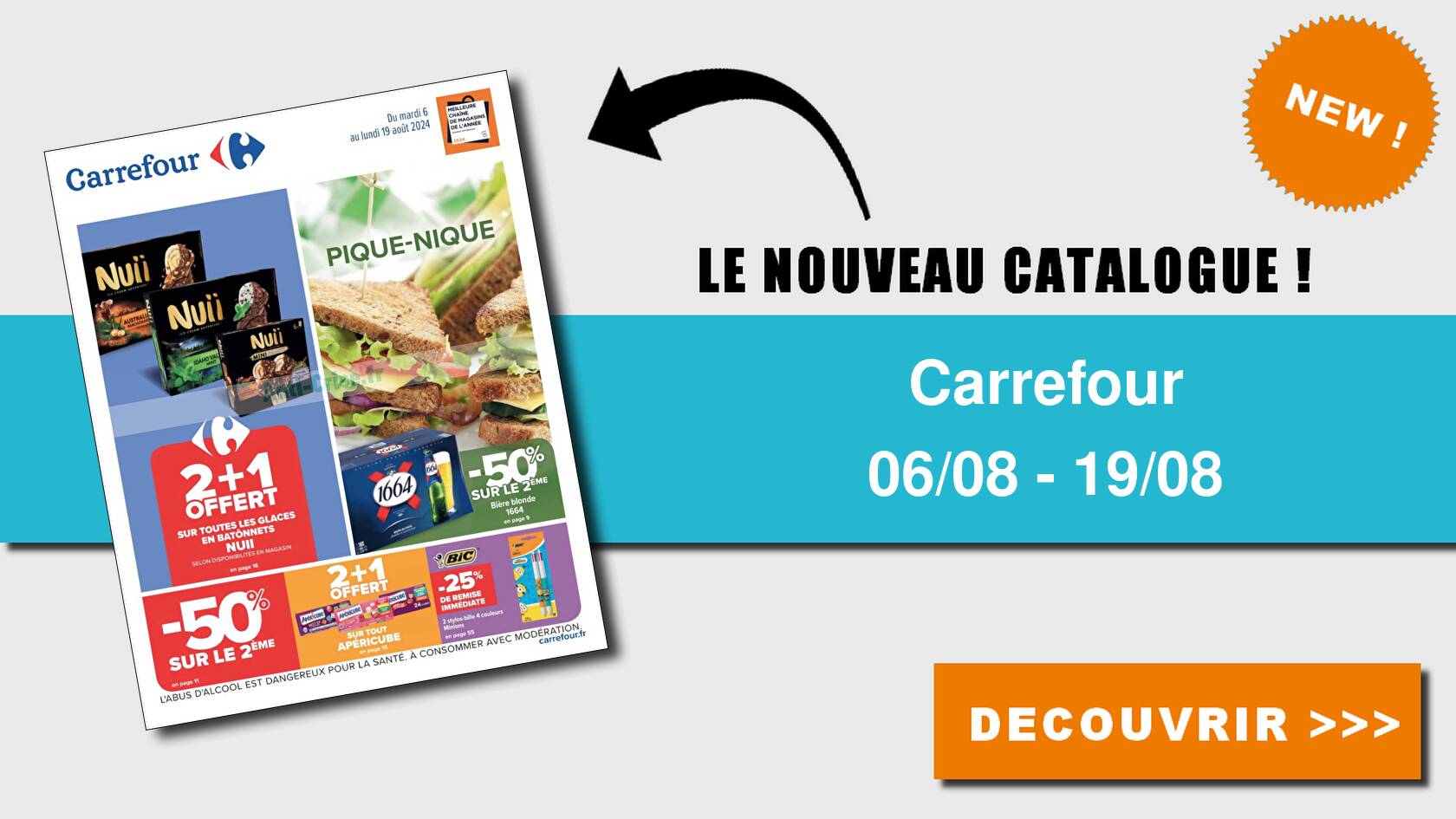 Catalogue du 06 au 19 août 2024