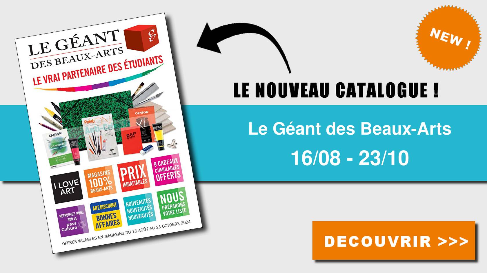 Anti-crise.fr | Catalogue Le Géant des Beaux-Arts du 16 août au 23