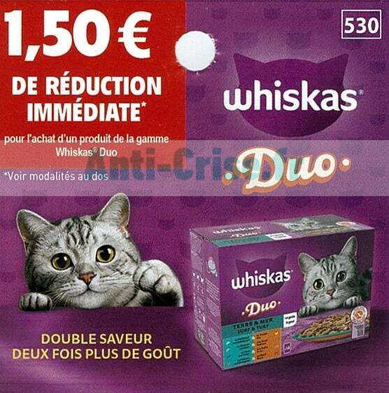 Anti Crise Fr Whiskas De R Duction Jusquau Bon