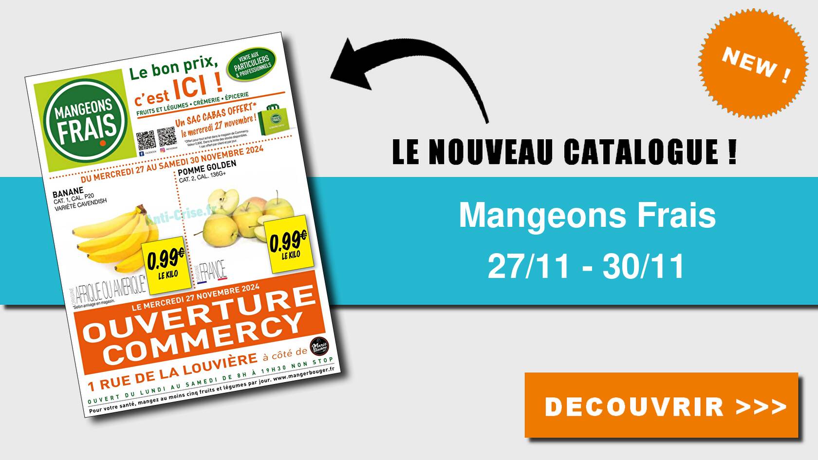Mangeons Frais Catalogue