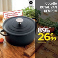 Cocotte royal vkb chez Carrefour (28/01 – 10/02)