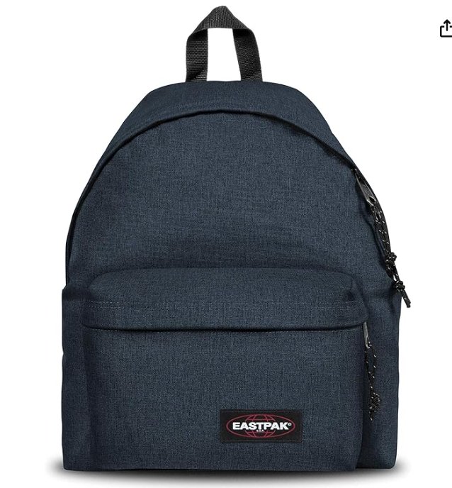 26.9€ le sac à dos EASTPAK PADDED 24 litres