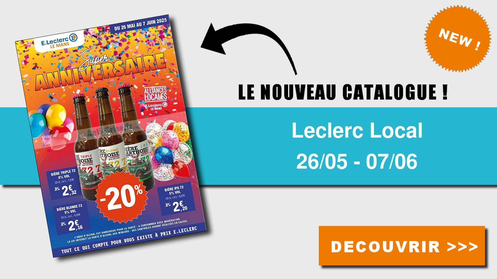 Catalogue Leclerc Le Mans