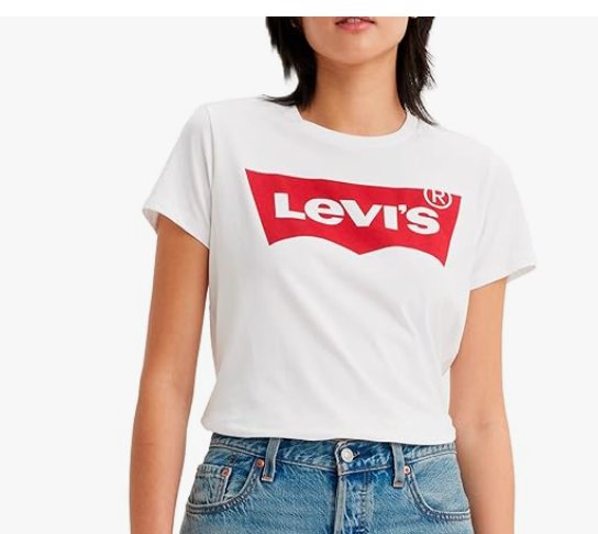 Tee shirt Levi&rsquo;s The perfect tee  Batwing femmes à 12.9€