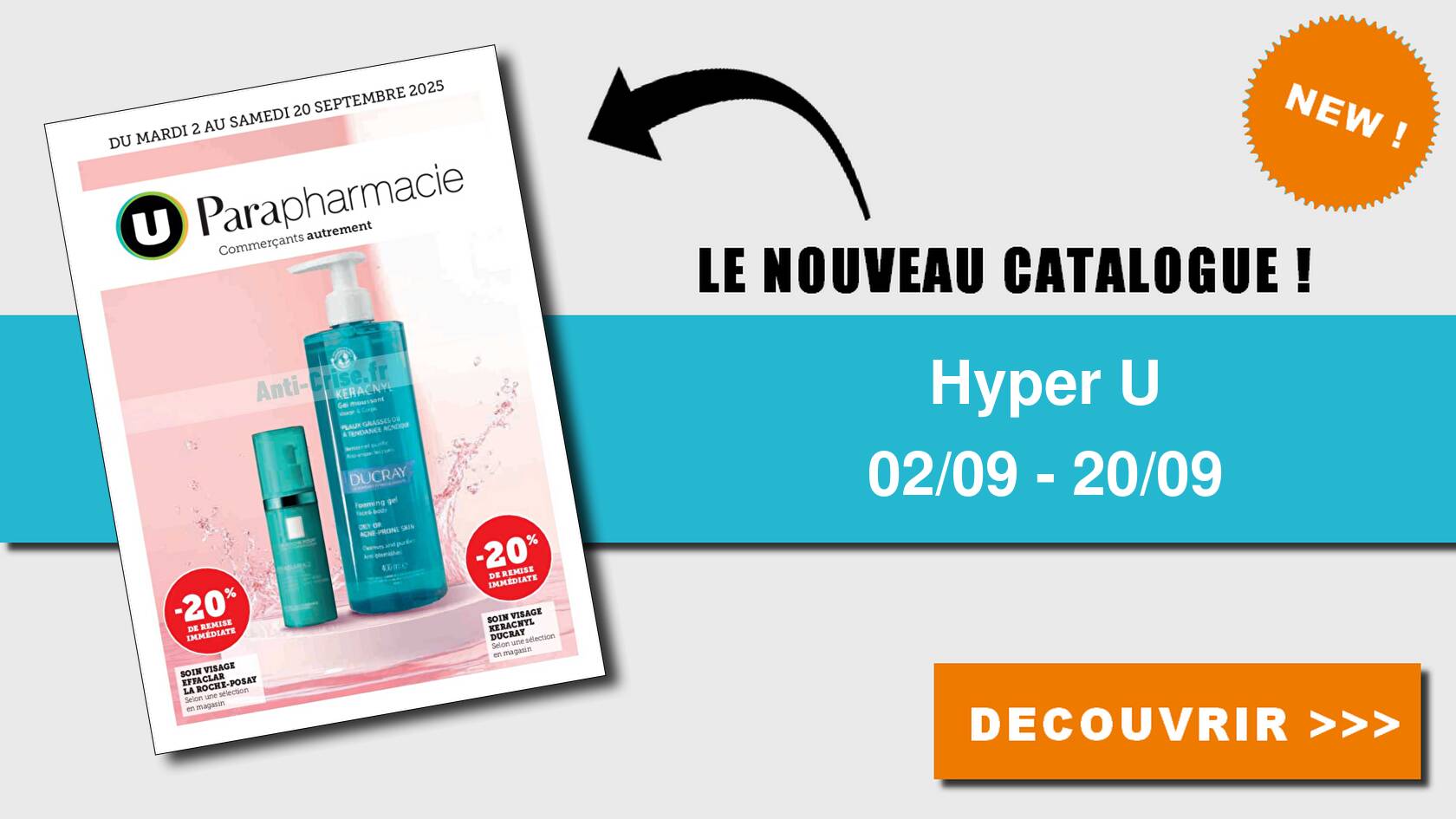 Catalogue du 02 au 20 septembre 2025