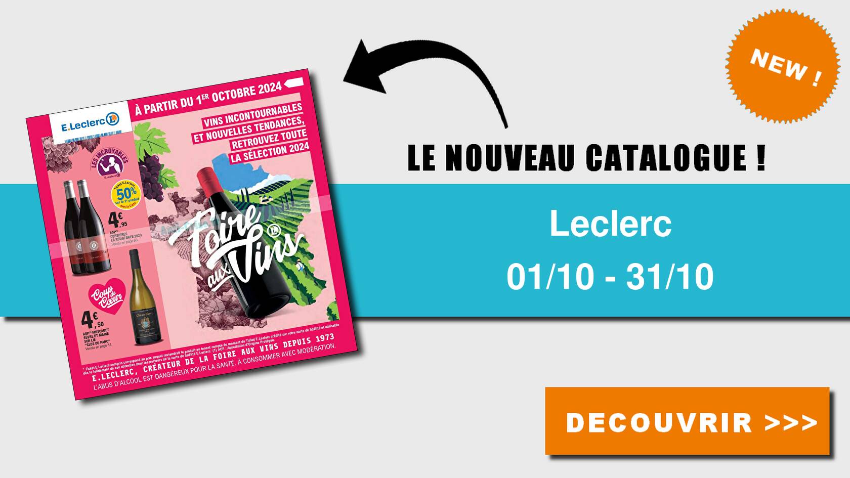 Catalogue du 01 au 31 octobre 2025