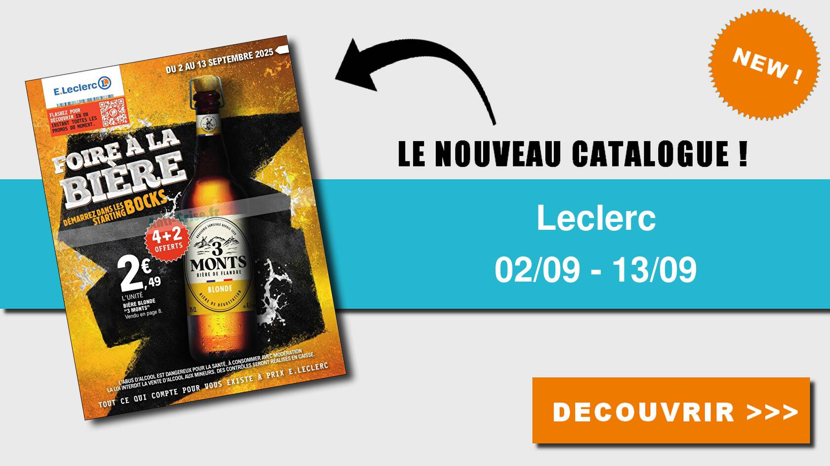 Catalogue du 02 au 13 septembre 2025