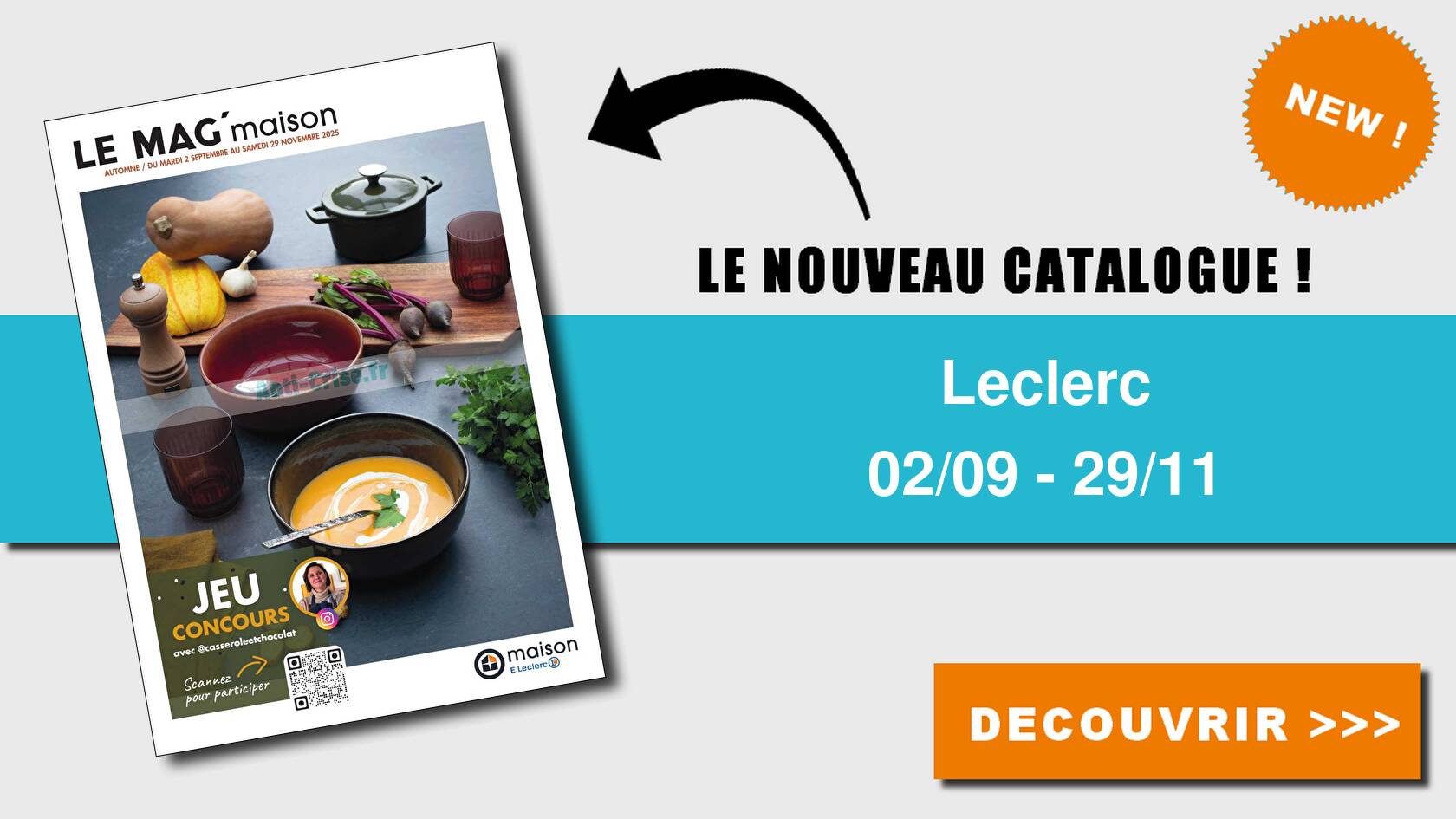 Catalogue du 02 septembre au 29 novembre 2025