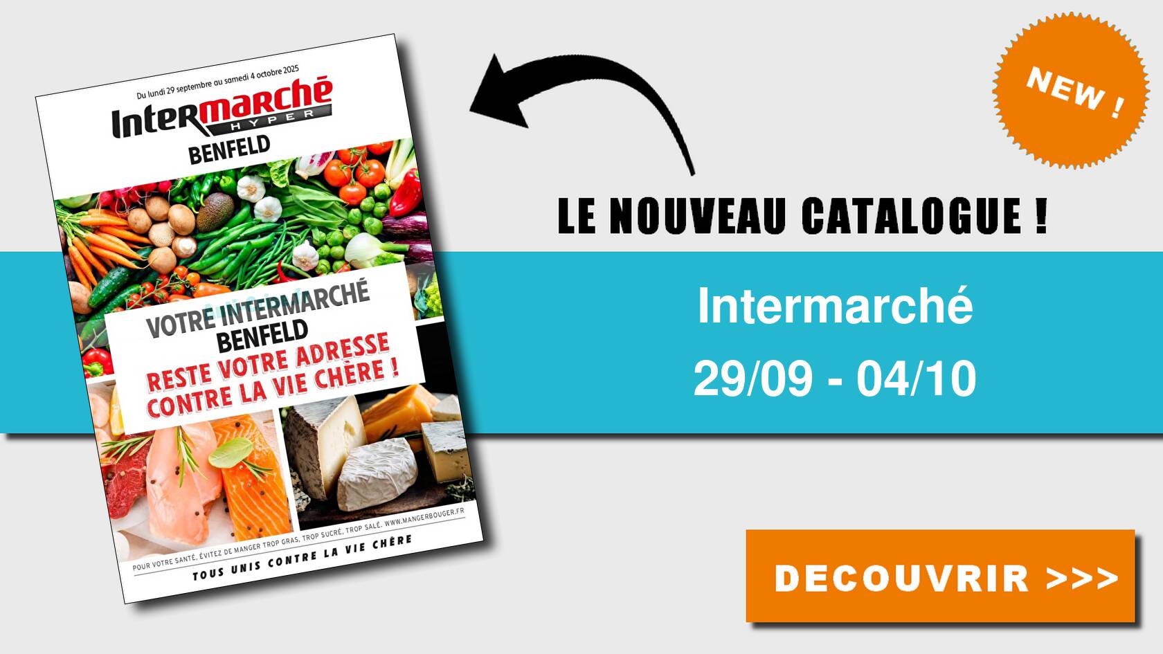 Catalogue du 29 septembre au 04 octobre 2025