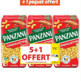 Pâtes Panzani chez Netto (28/10 – 10/11)