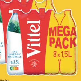 Eau Vittel chez Carrefour (23/10 – 10/11)