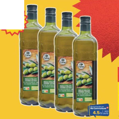 Huile chez Carrefour (23/10 – 10/11)