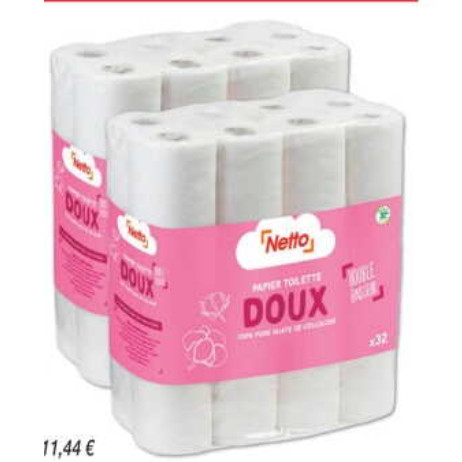 Papier Toilette chez Netto (28/10 – 10/11)