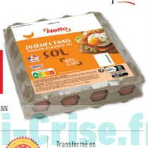 Oeufs chez Netto (28/10 – 10/11)