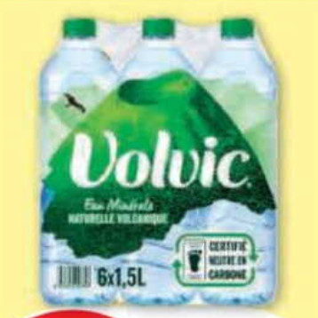 Eau Volvic chez Magasins U (04/11 – 16/11)