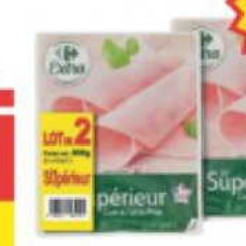 Jambon chez Carrefour (23/10 – 10/11)