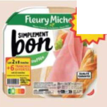 Jambon Fleury Michon chez Carrefour (23/10 – 10/11)