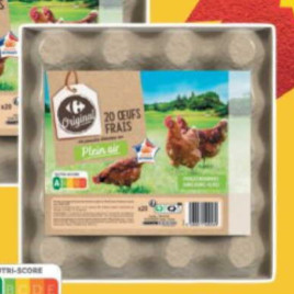 Oeufs PA chez Carrefour (23/10 – 10/11)
