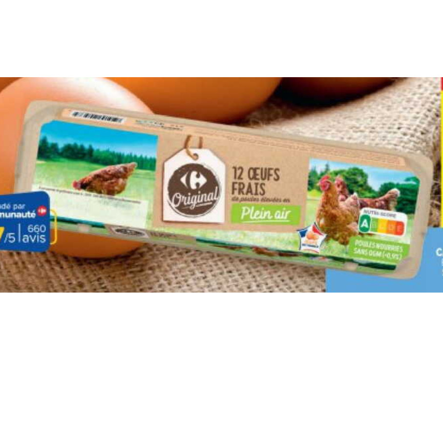 Oeufs PA chez Carrefour Market (04/11 – 16/11)