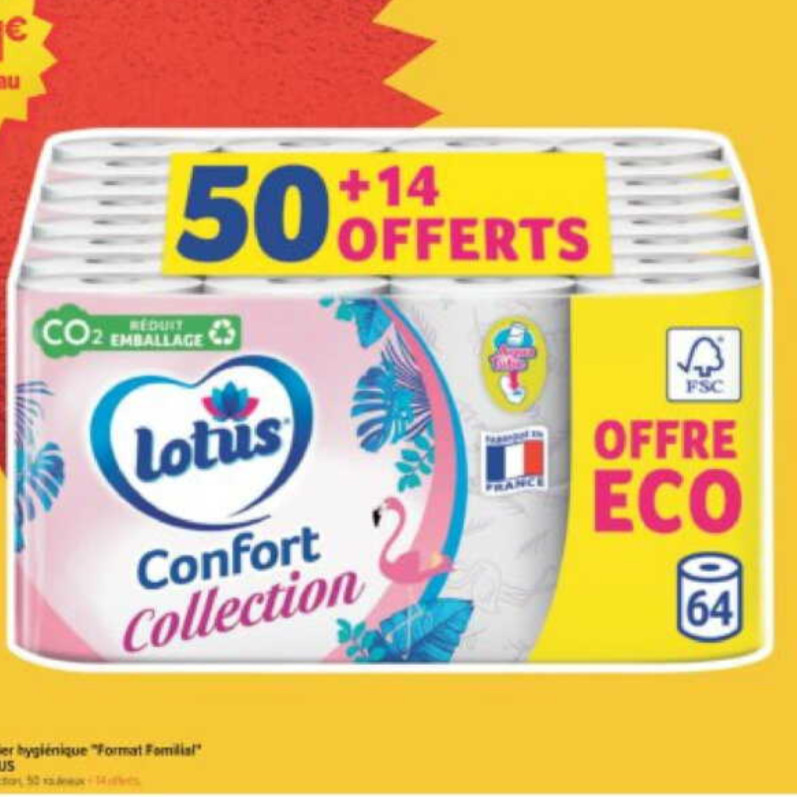 Papier Toilette Lotus chez Carrefour (23/10 – 10/11)