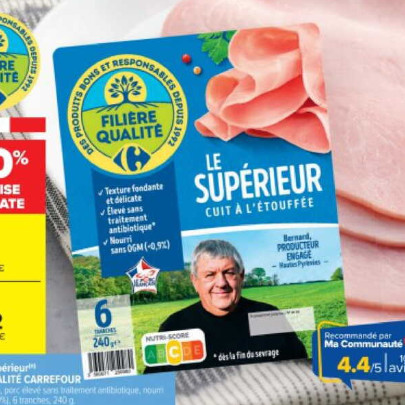 Jambon chez Carrefour Market (04/11 – 16/11)