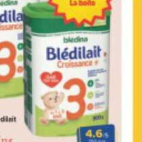 Lait Infantile Blédina chez Carrefour (23/10 – 10/11)
