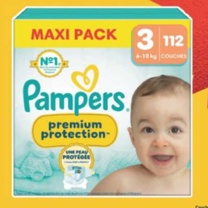 Couches Pampers chez Carrefour (23/10 – 10/11)