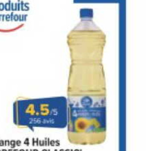 Huile chez Carrefour (04/11 – 17/11)