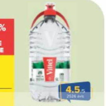 Eau Vittel chez Carrefour (04/11 – 17/11)