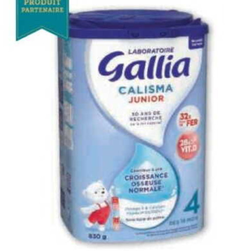 Lait Infantile Gallia chez Magasins U (04/11 – 16/11)