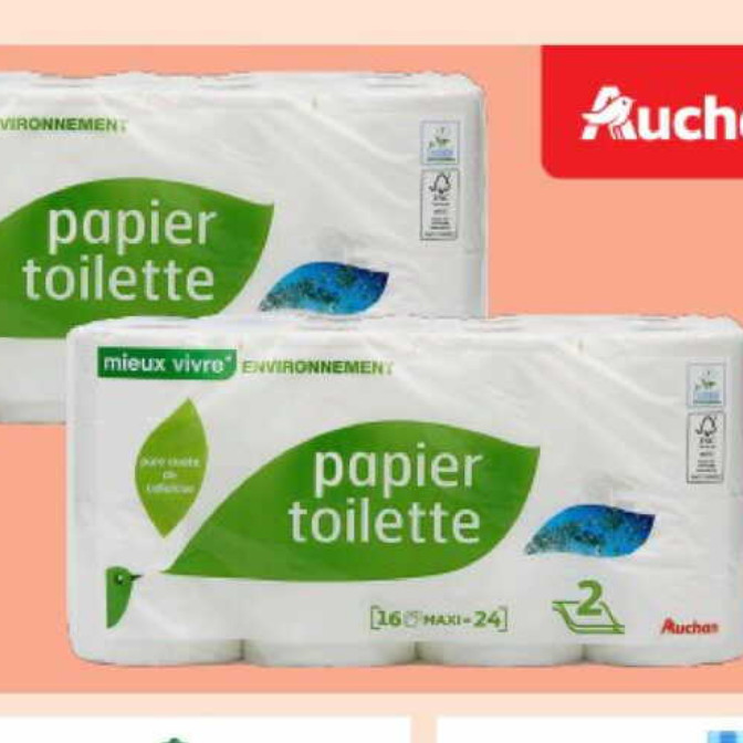 Papier Toilette chez Auchan (04/11 – 16/11)