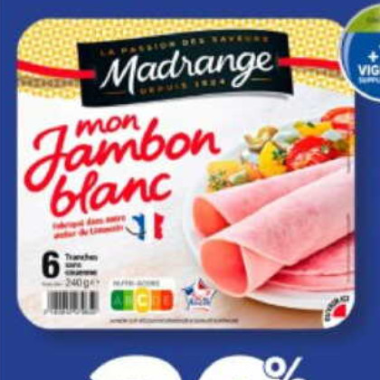 Jambon Madrange chez Carrefour (28/10 – 10/11)