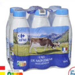 Lait chez Carrefour (28/10 – 10/11)