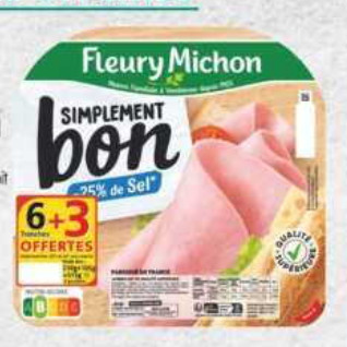Jambon Fleury Michon chez Match (04/11 – 16/11)