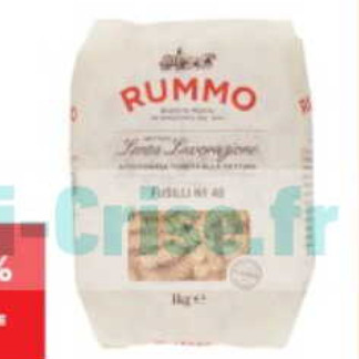 Pâtes Rummo chez Carrefour (28/10 – 10/11)