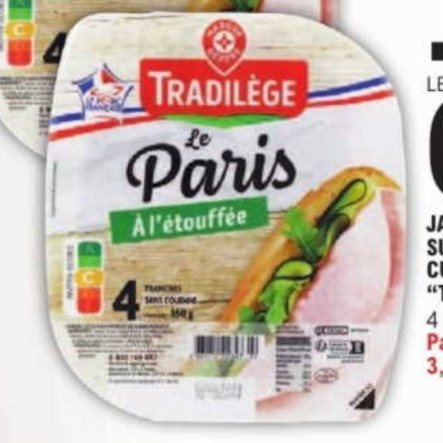 Jambon Tradilège chez Leclerc (04/11 – 15/11)