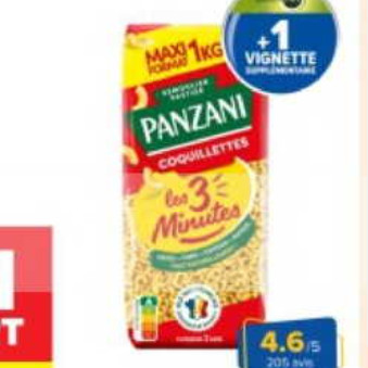Pâtes Panzani chez Carrefour (28/10 – 10/11)