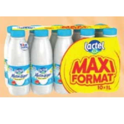Lait ML Lactel chez Leclerc (04/11 – 15/11)