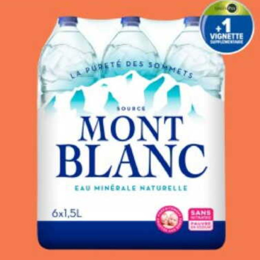 Eau Mont Blanc chez Carrefour (28/10 – 10/11)