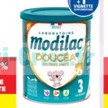Lait Infantile Modilac chez Carrefour (28/10 – 10/11)