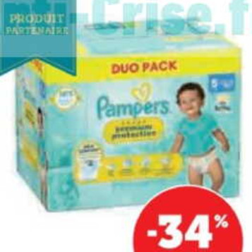 Couches Pampers chez Magasins U (04/11 – 16/11)