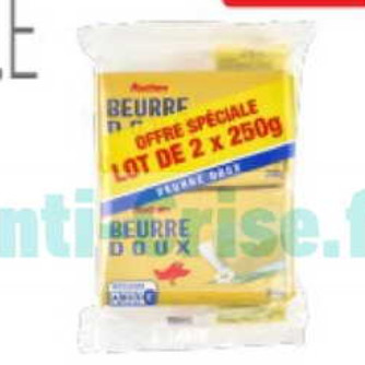 Beurre chez Auchan (04/11 – 16/11)