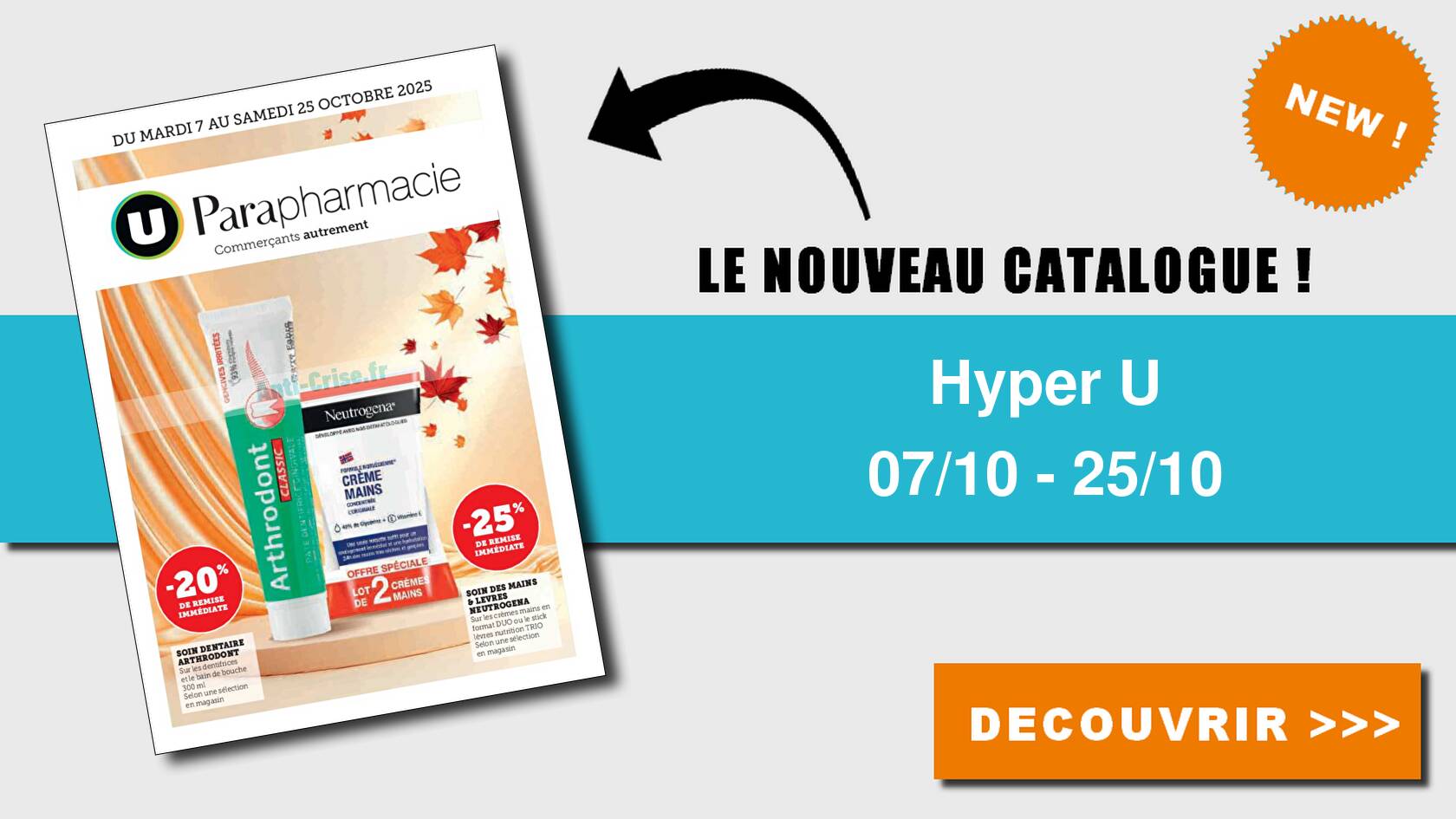 Catalogue du 07 au 25 octobre 2025