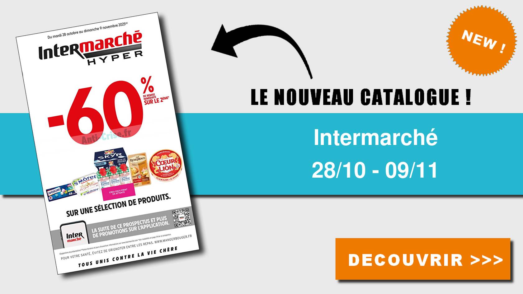 Catalogue du 28 octobre au 09 novembre 2025