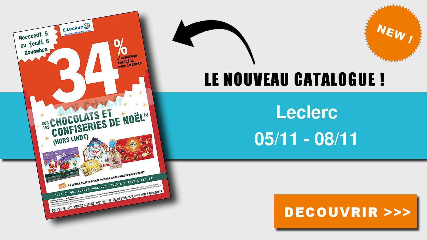 Catalogue du 05 au 08 novembre 2025